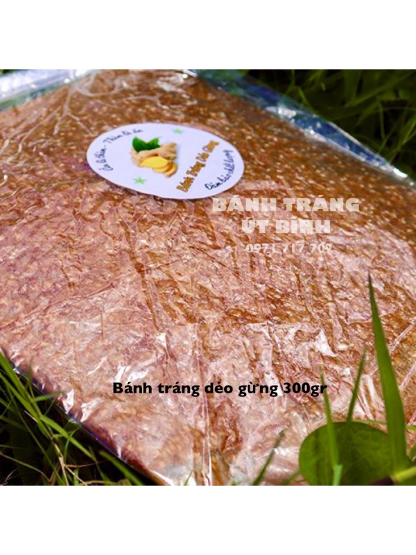 Bánh Tráng Dẻo Gừng 300gr